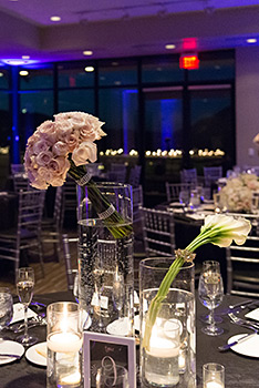 Reception table centerpiece